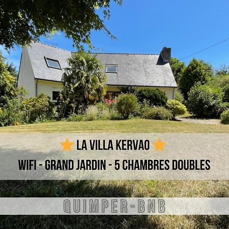 La Kervao - Maison 5 Chambres - Jardin - Terrasse - Internet Κεμπέρ Εξωτερικό φωτογραφία